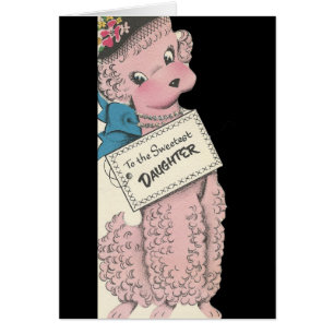Vintage Poodle Daughter