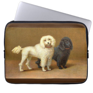 Vintage Poodles Electronics Bag