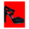 Vintage Pop Art High Heel Shoe  Poster