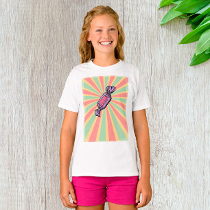 Vintage Pop Art Wrapped Candy T-Shirt