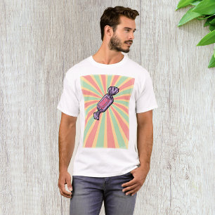 Vintage Pop Art Wrapped Candy T-Shirt