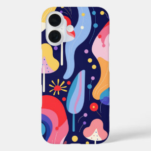 Vintage Pop Colorful Phone Case Slim Protective