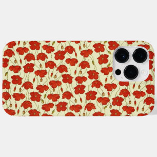 Vintage Poppies Wallpaper Case-Mate iPhone 14 Pro Max Case