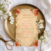 Vintage Poppy Botanical