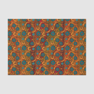 Vintage Poppy Tissue Paper