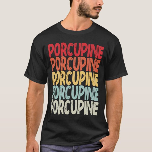vintage  Porcupine T-Shirt (Front)