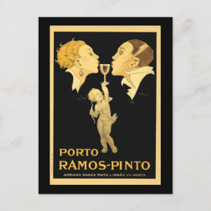 Vintage Port Advertisement Postcard