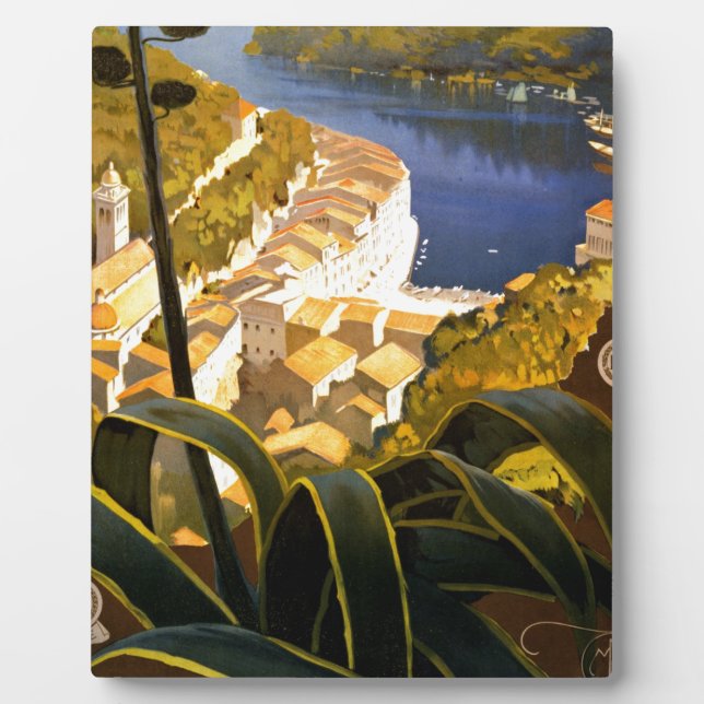 Vintage Portofino Italy Plaque (Front)