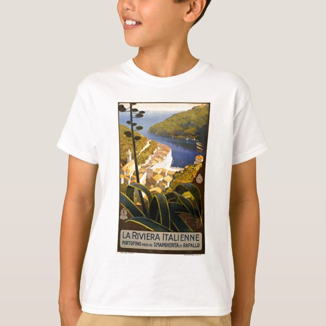 Vintage Portofino Italy T-Shirt (Front)