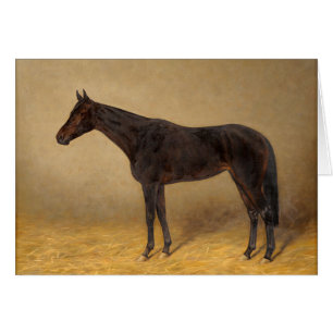 Vintage Portrait of a Beautiful Horse,
