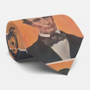 Vintage Portrait of Abraham Lincoln (1895) Tie