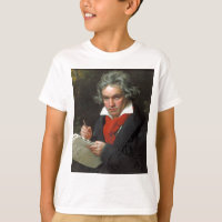 Vintage portrait of composer, Ludwig von Beethoven
