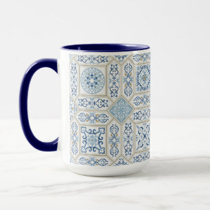 Vintage Portugal Azulejo traditional Mug