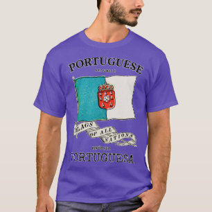 Vintage Portugal Country Flag T-Shirt