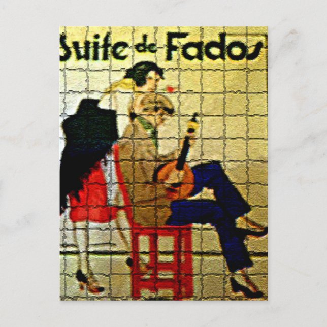 Vintage Portugal II Postcard (Front)