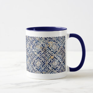 Vintage Portuguese Azulejo Mug