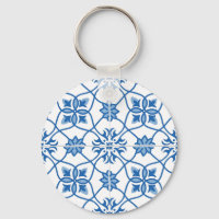 Vintage Portuguese Azulejo Tile Pattern