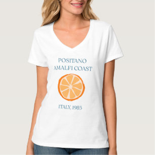 Vintage Positano Amalfi Coast 1985 T-Shirt