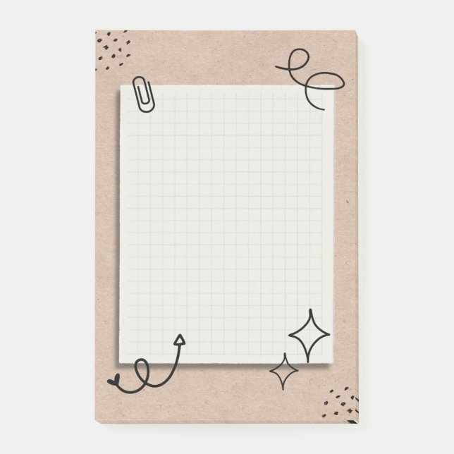 Vintage  post-it notes (Front)