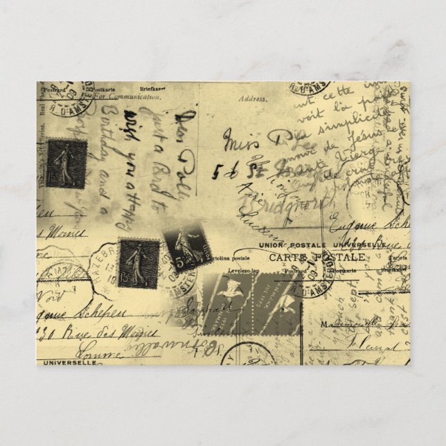 Vintage Postcard (Front)