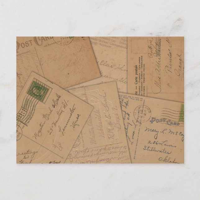 Vintage Postcard Collage (Front)