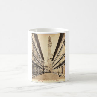 Vintage Postcard, Firenze-Il Portico degli Uffizi Coffee Mug