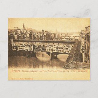 Vintage Postcard, Florence, Italy Postcard