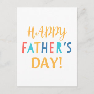 Vintage postcard for Father's day.