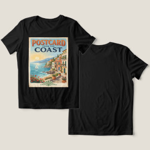 Vintage Postcard from the Coast Italian Summer Tri-Blend Shirt