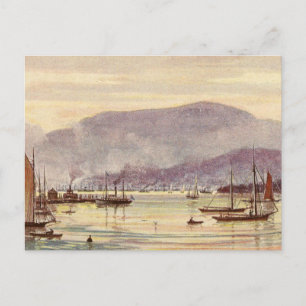 Vintage Postcard Hobart, Tasmania, Australia