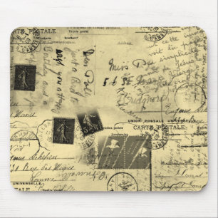 Vintage Postcard Mousepad