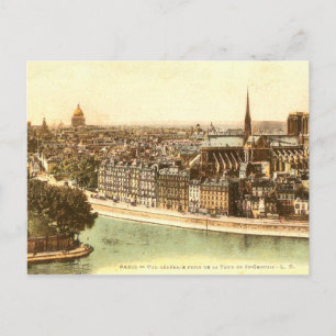 Vintage Postcard of Paris