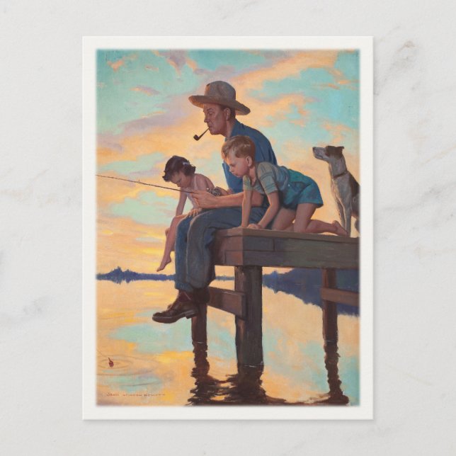 Vintage Postcard Painting (Front)