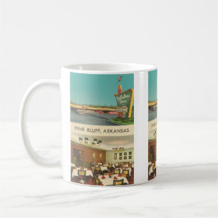 Vintage Postcard, Pine Bluff, Arkansas Coffee Mug