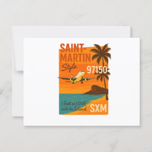 Vintage postcard Saint-Martin SXM 97150