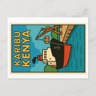 Vintage postcards - East Africa