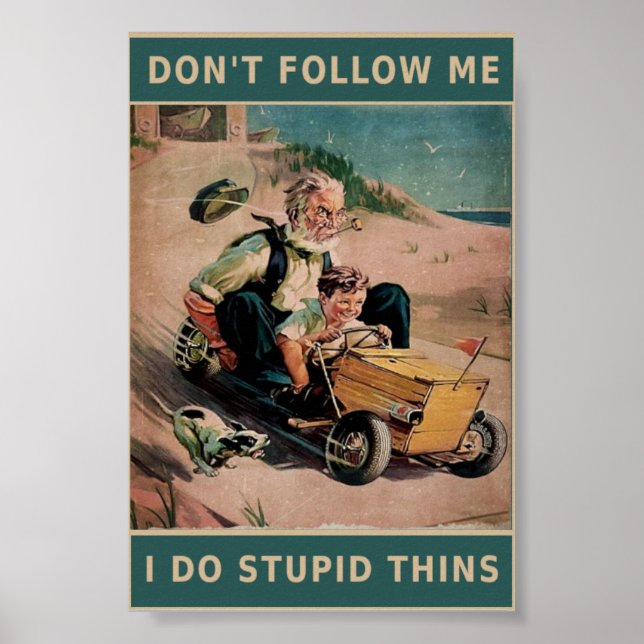 Vintage  poster (Front)