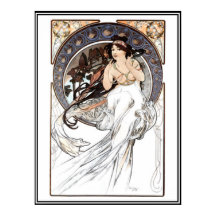 Vintage Poster Alphonse Mucha Ad