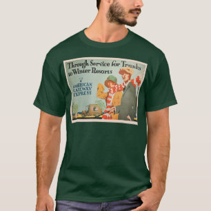Vintage poster  American Railroads T-Shirt