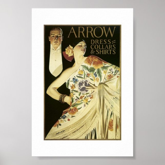 Vintage Poster - Arrow Shirts (Front)