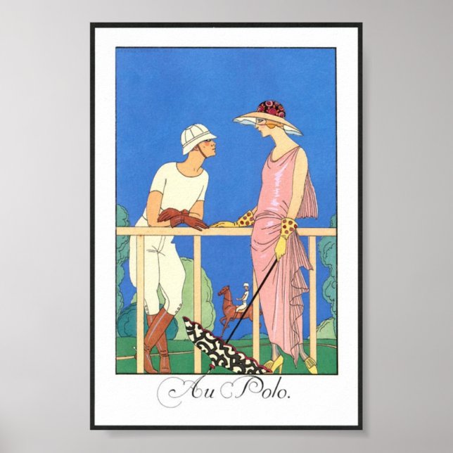 Vintage Poster - Au Polo (Front)