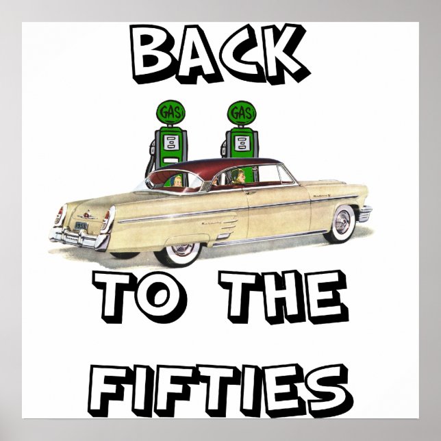 Vintage Poster Back To The Fifties1 (Front)