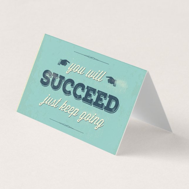 Vintage Poster  Business Card (Front)