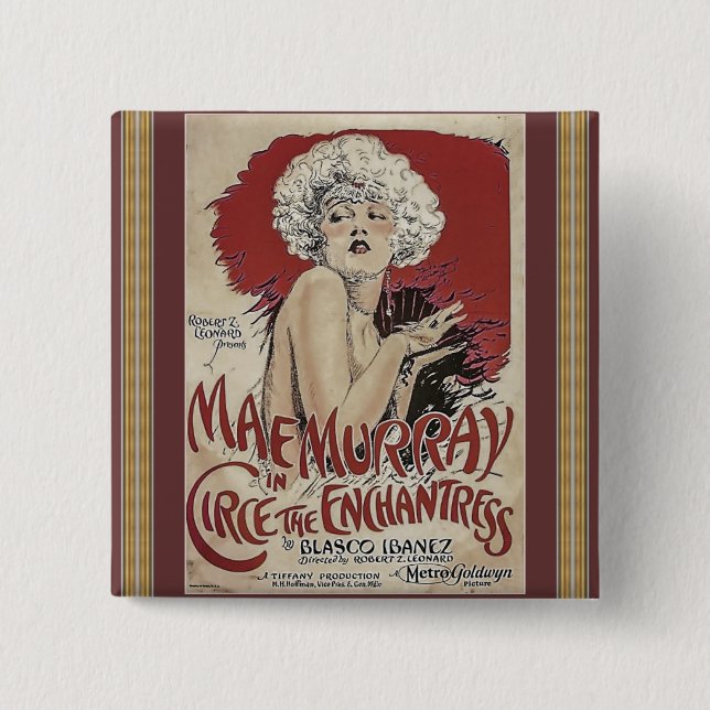 Vintage Poster Button (Front)