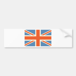 Vintage Poster Classic Union Jack British(UK) Flag Bumper Sticker