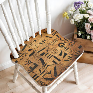 Vintage poster for decoupage paper and collage 