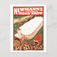 Vintage Poster for Newmann's Road Show Circus