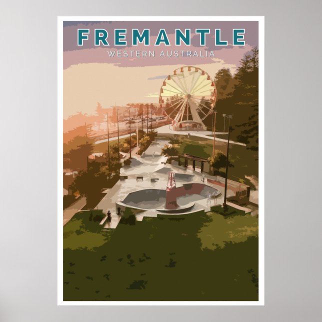 Vintage Poster - Fremantle, Western Australia (Front)