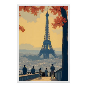 Vintage Poster in Paris