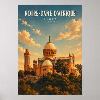 Vintage poster Our Lady of Africa